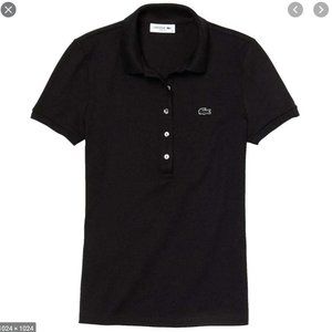 Lacoste Women's Slim Fit Stretch Cotton Polo Shirt
